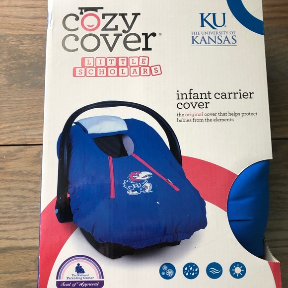 Other - NEW in box- KU Jayhawks infant car seat cover